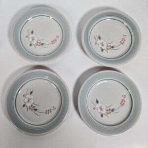 Impressions By Daniele Riverside Stoneware 4 Desert plates.
